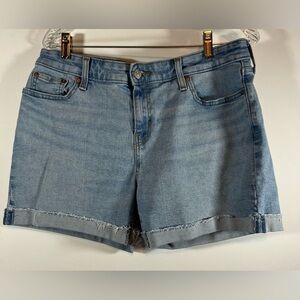 Denizen from Levi's Light Blue Denim Mid-Rise Shorts Women's Size 10  W30